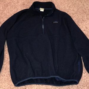 vintage LL Bean quarter zip size M/L